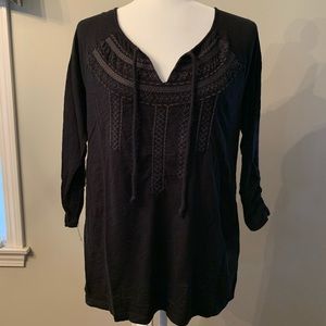 Lucky Brand - Women’s Embroidered Top